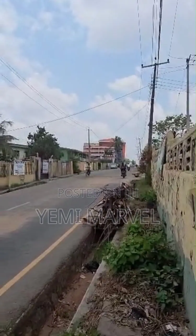 Fully Fenced and Gated 1,343sqm Prime Commercial Land With C of O