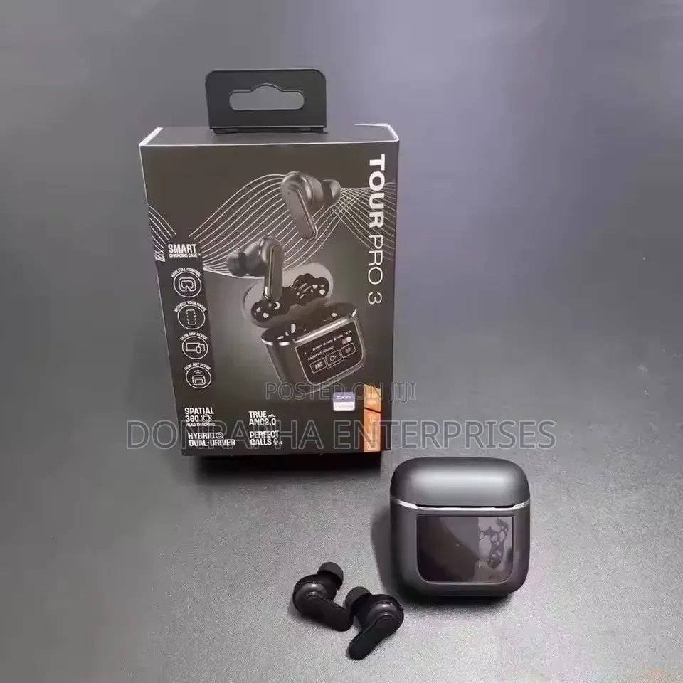 JBL Tour Pro 3 True Wireless Earbuds | Smart Charging Case