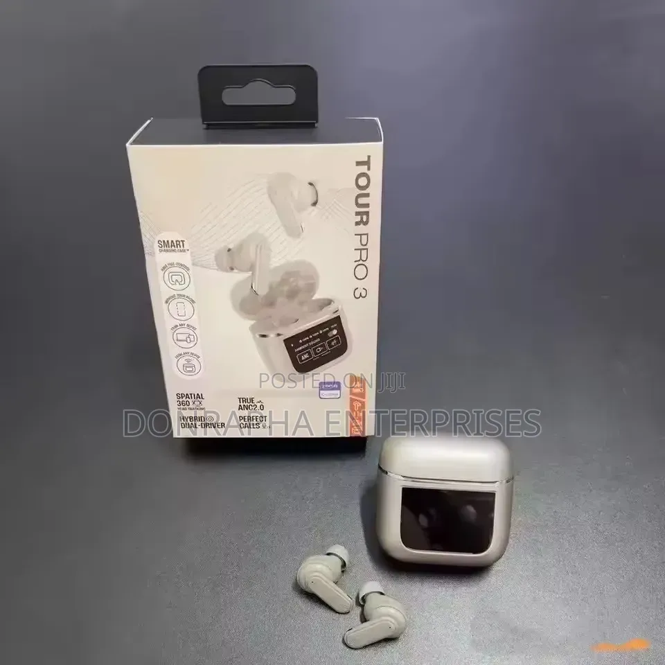 JBL Tour Pro 3 True Wireless Earbuds | Smart Charging Case