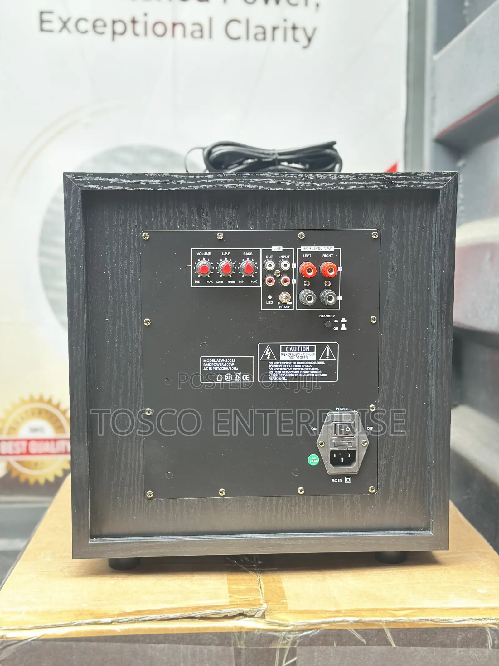 12” Active Subwoofer