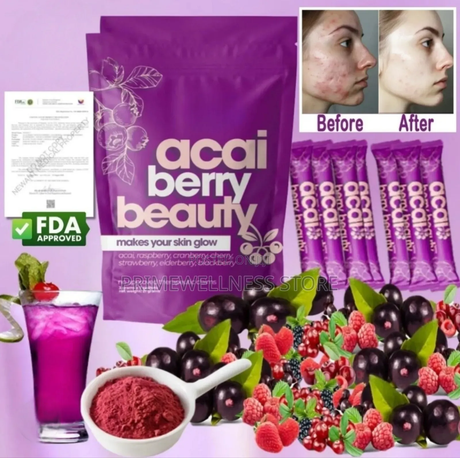 Acai Berry Beauty Powder
