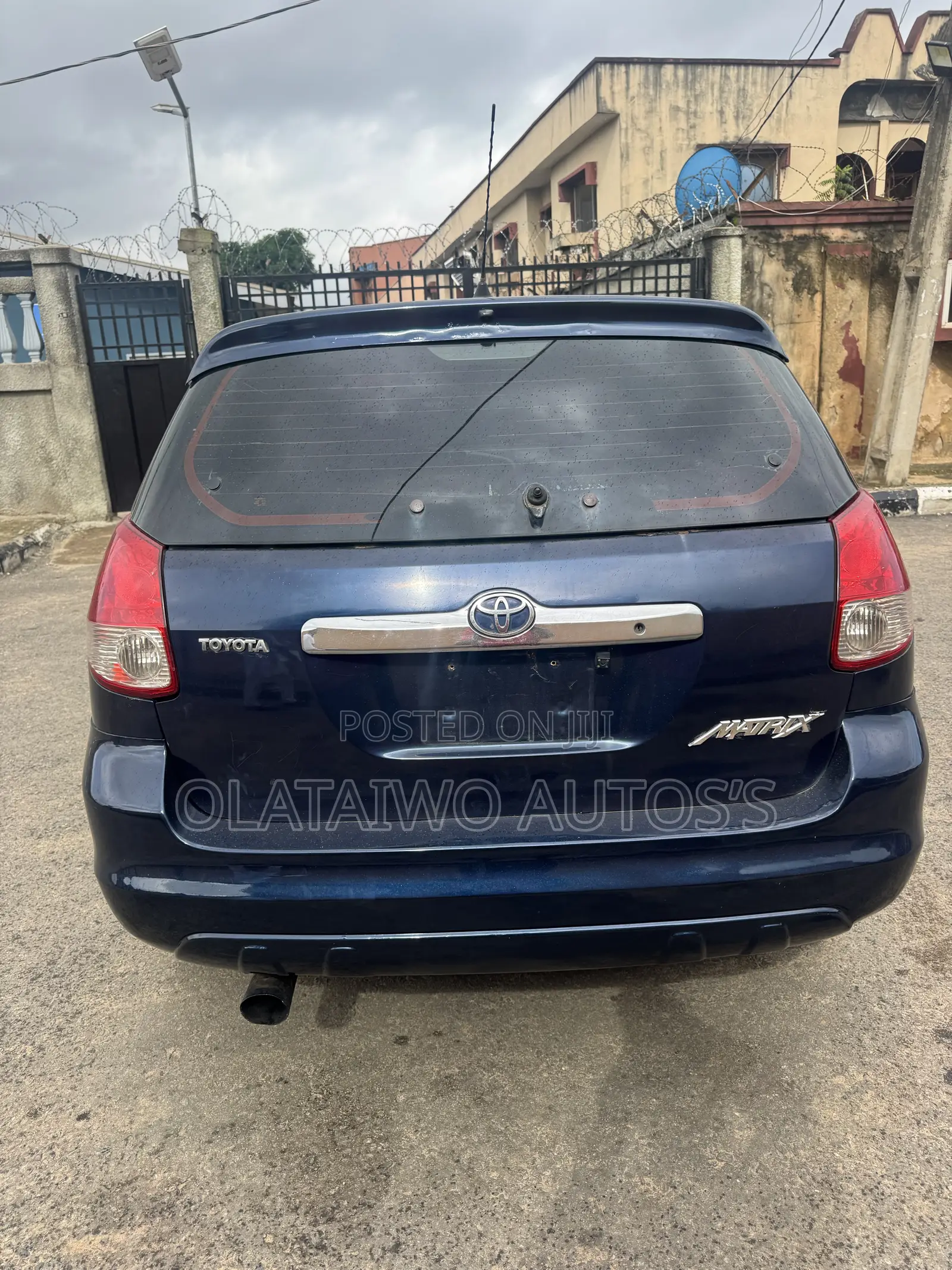 Toyota Matrix XR Hatchback AWD (1.8L 4cyl 4A) 2004 Blue