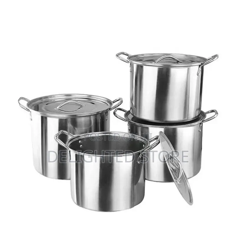 5in1 High Quality Soup Bucket Pot 3l Kettle, Spoon 24-26-28-30cm
