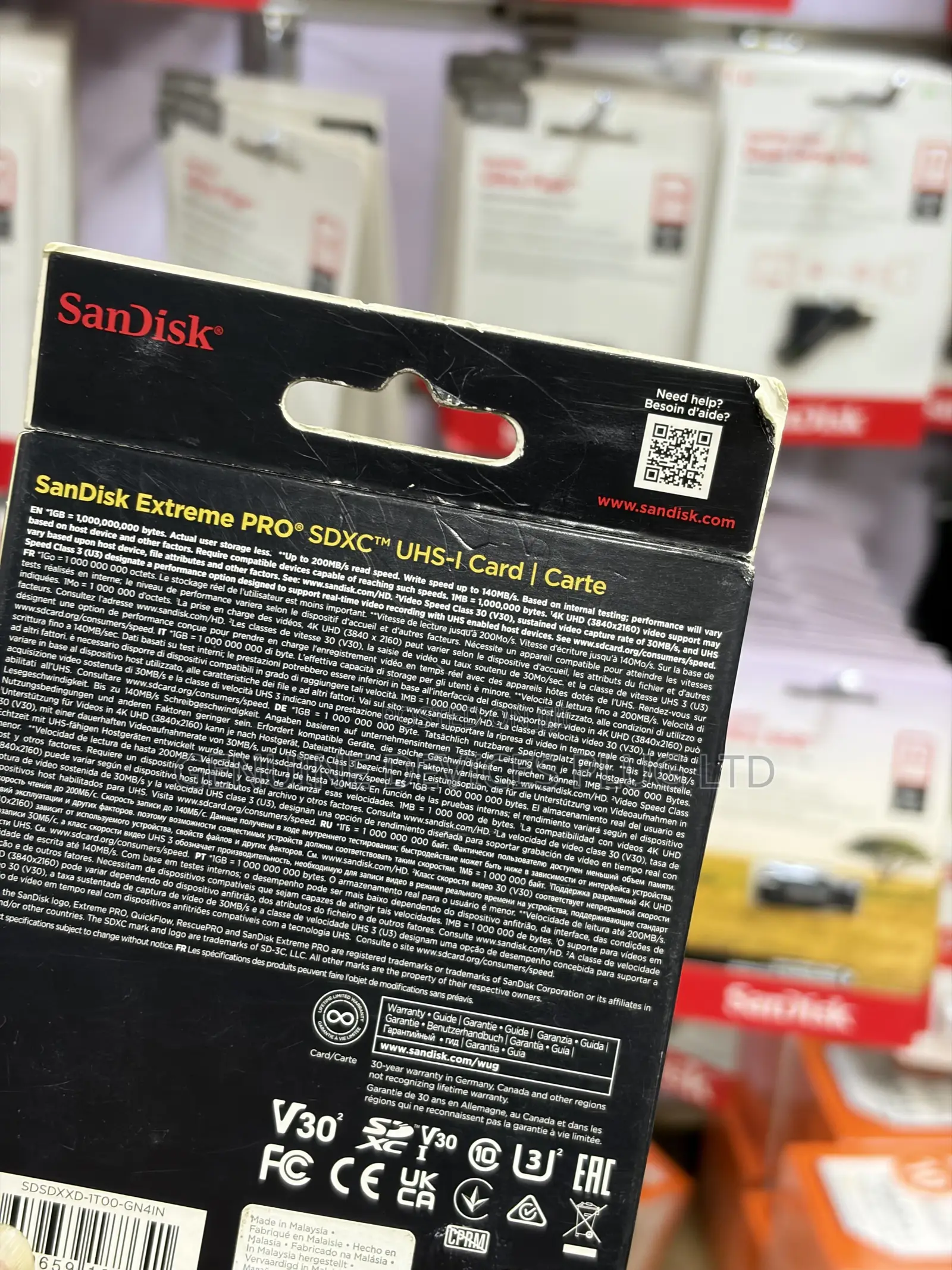 SANDISK Extreme PRO microSDTM UHS-I Card - 512GB