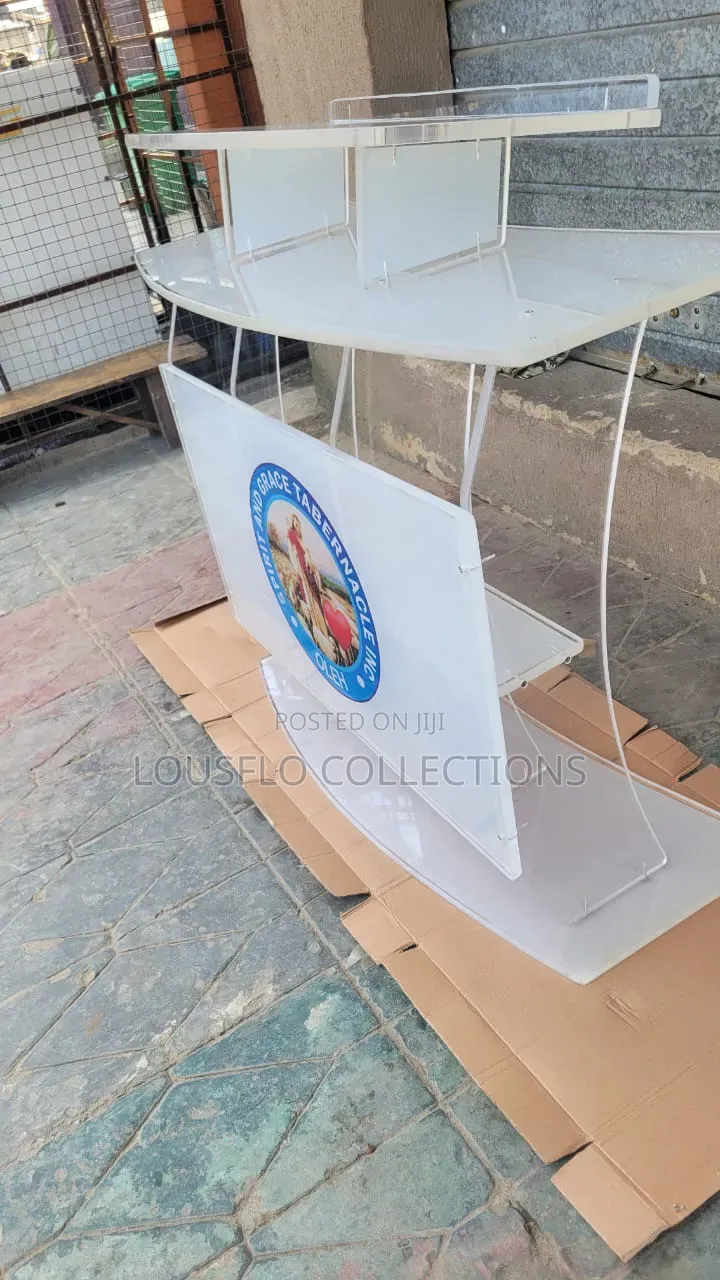 Your Big High Quality 20mm Acrylic Podium