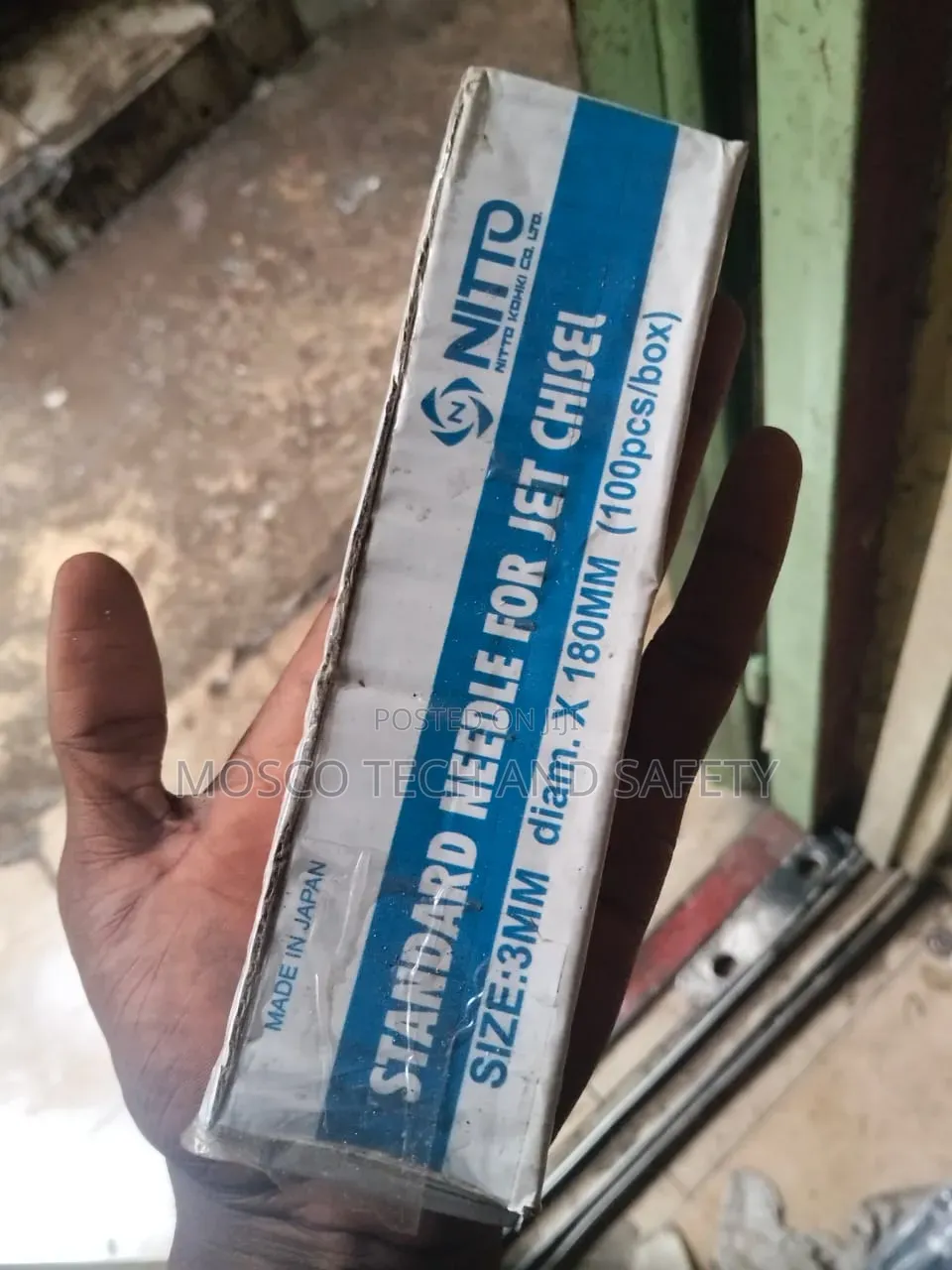 Nitto Kohki Needle Scaler Needles for Pneumatic Jet Chisel