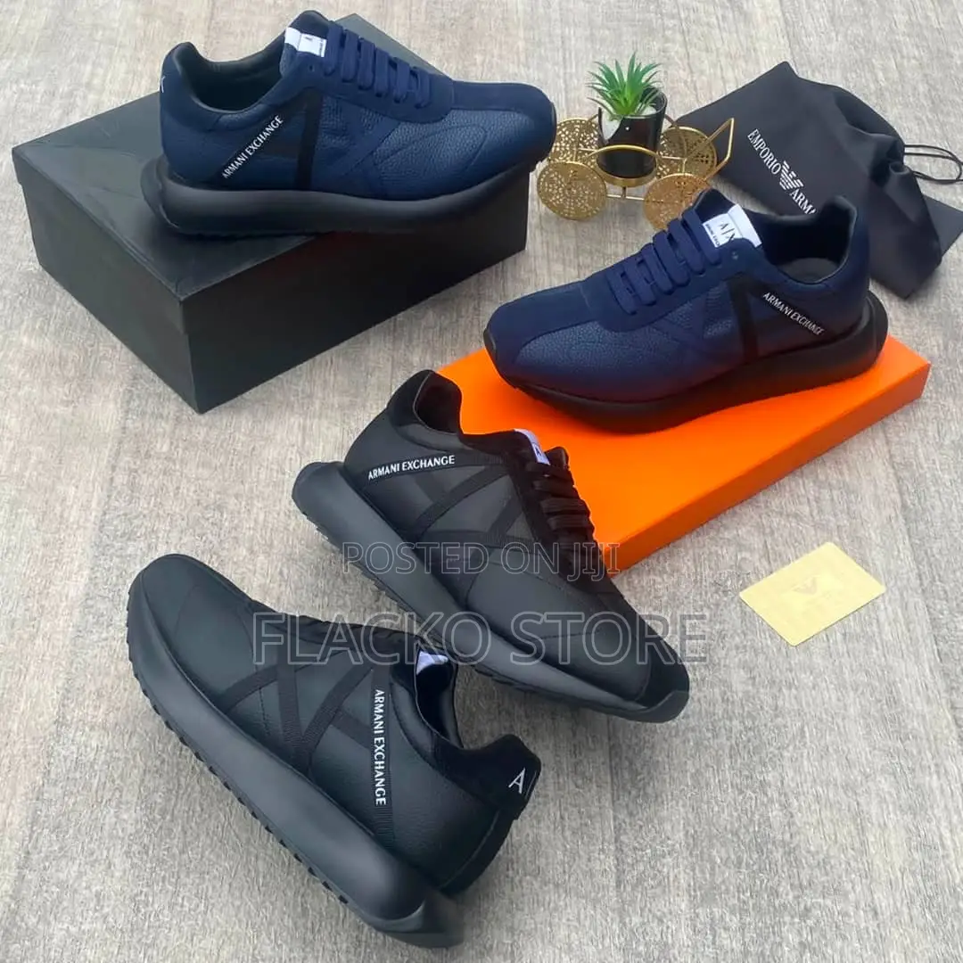 Original Armani Exchange Luxury Men Sneakers