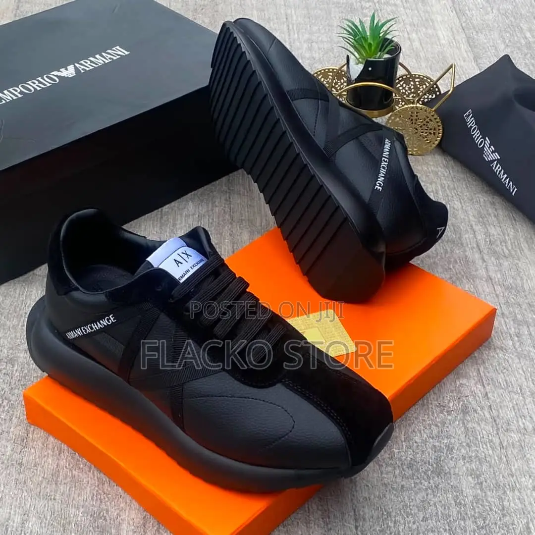Original Armani Exchange Luxury Men Sneakers