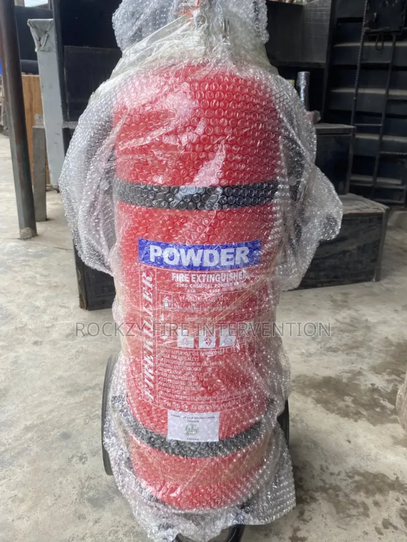 25kg DCP Trolley on Wheel Fire Extinguisher