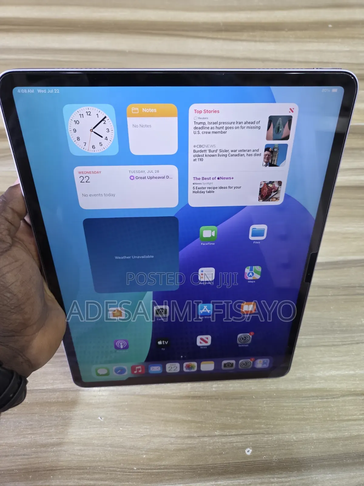 Apple iPad Air 13 (2024) 128 GB Pink