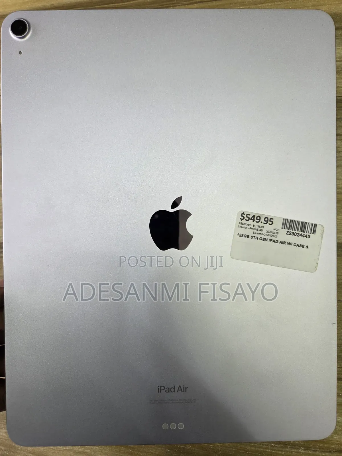 Apple iPad Air 13 (2024) 128 GB Pink