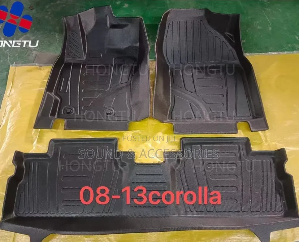 Toyota Corolla 2007-13 Custom Fit Single Layer Tpe Luxury Car Floormat