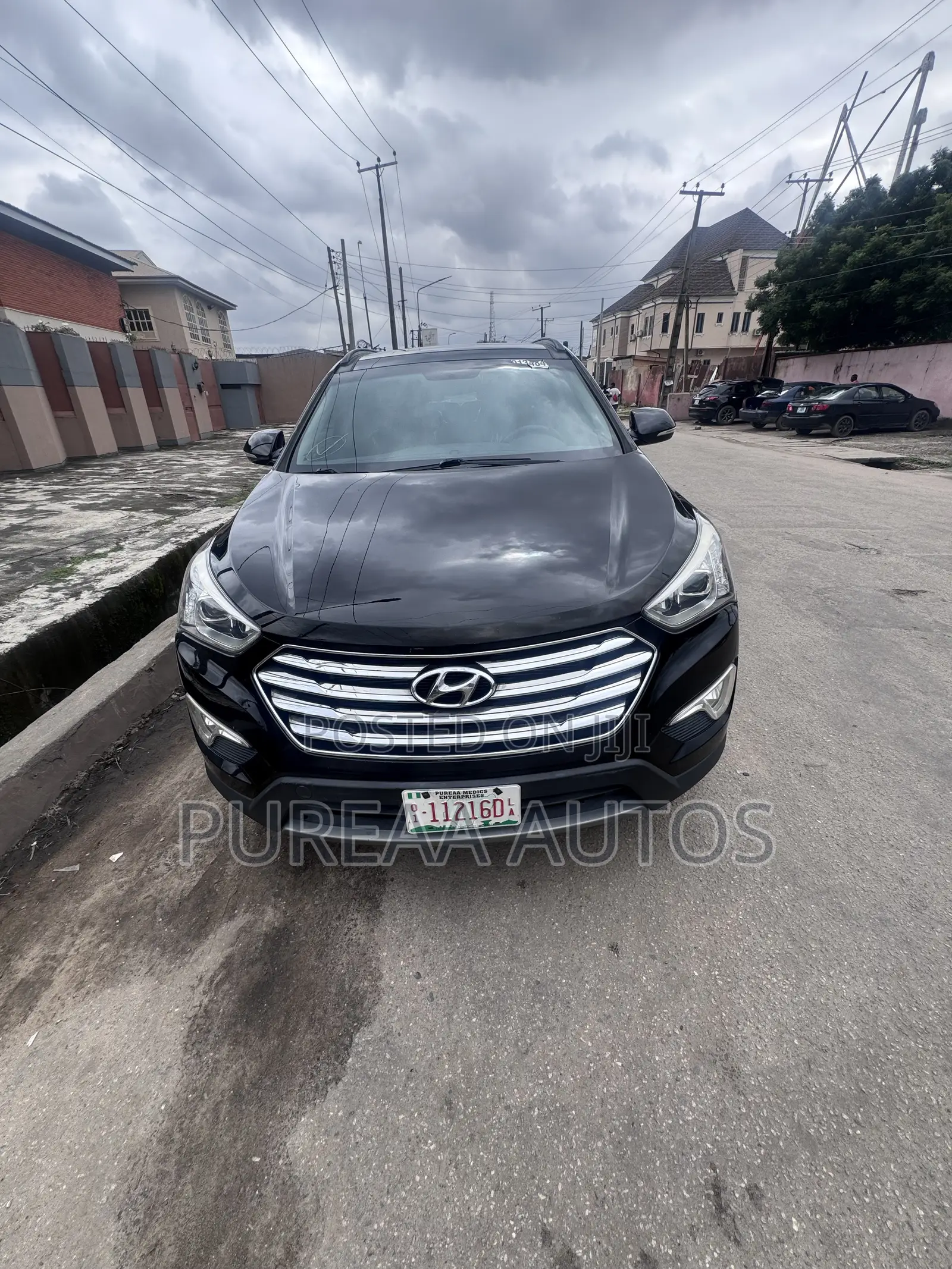 Hyundai Santa Fe Limited 4dr SUV (3.3L 6cyl 6A) 2014 Black
