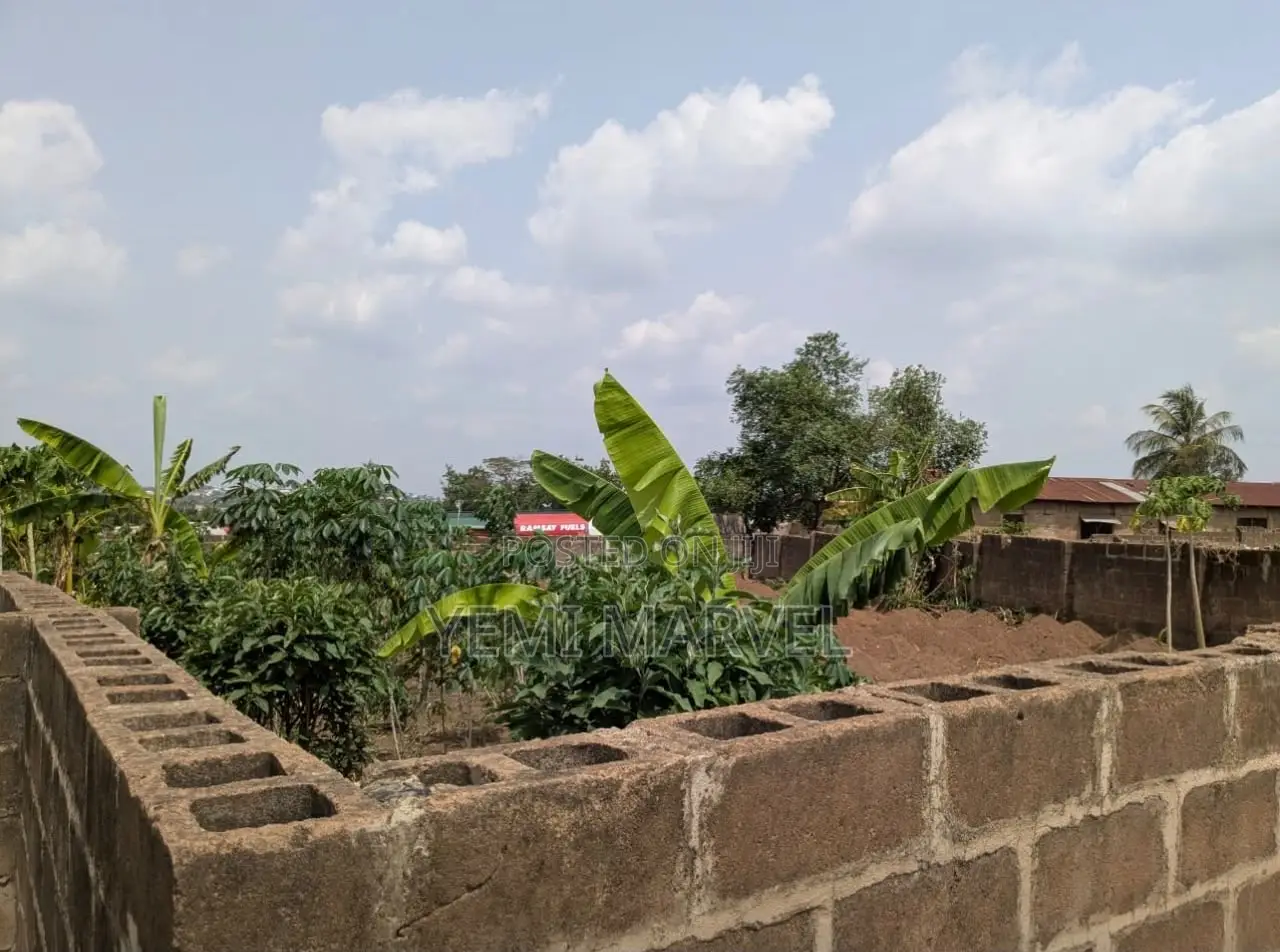 538sqm Well Fenced Land at Odo-Ona Kekere, After Top One, Ibadan