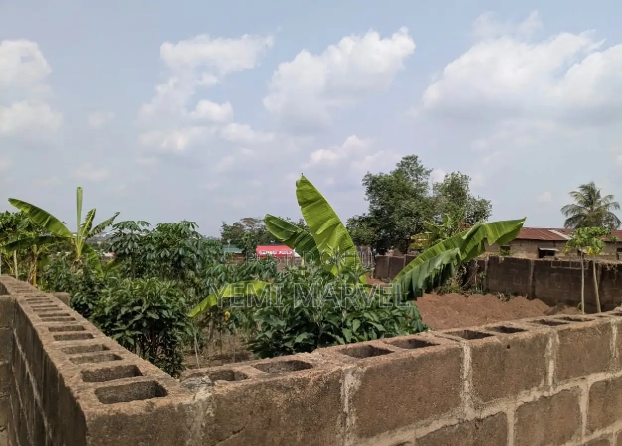 538sqm Well Fenced Land at Odo-Ona Kekere, After Top One, Ibadan