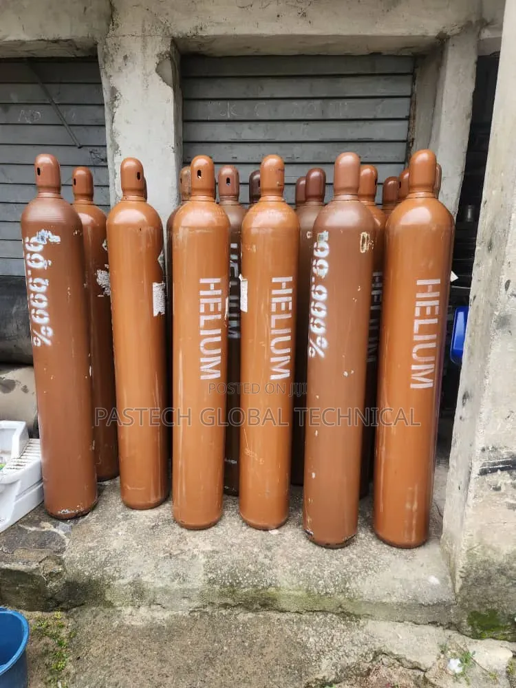 99.9% Pure Refillable Helium Gas Cylinder, 50kg