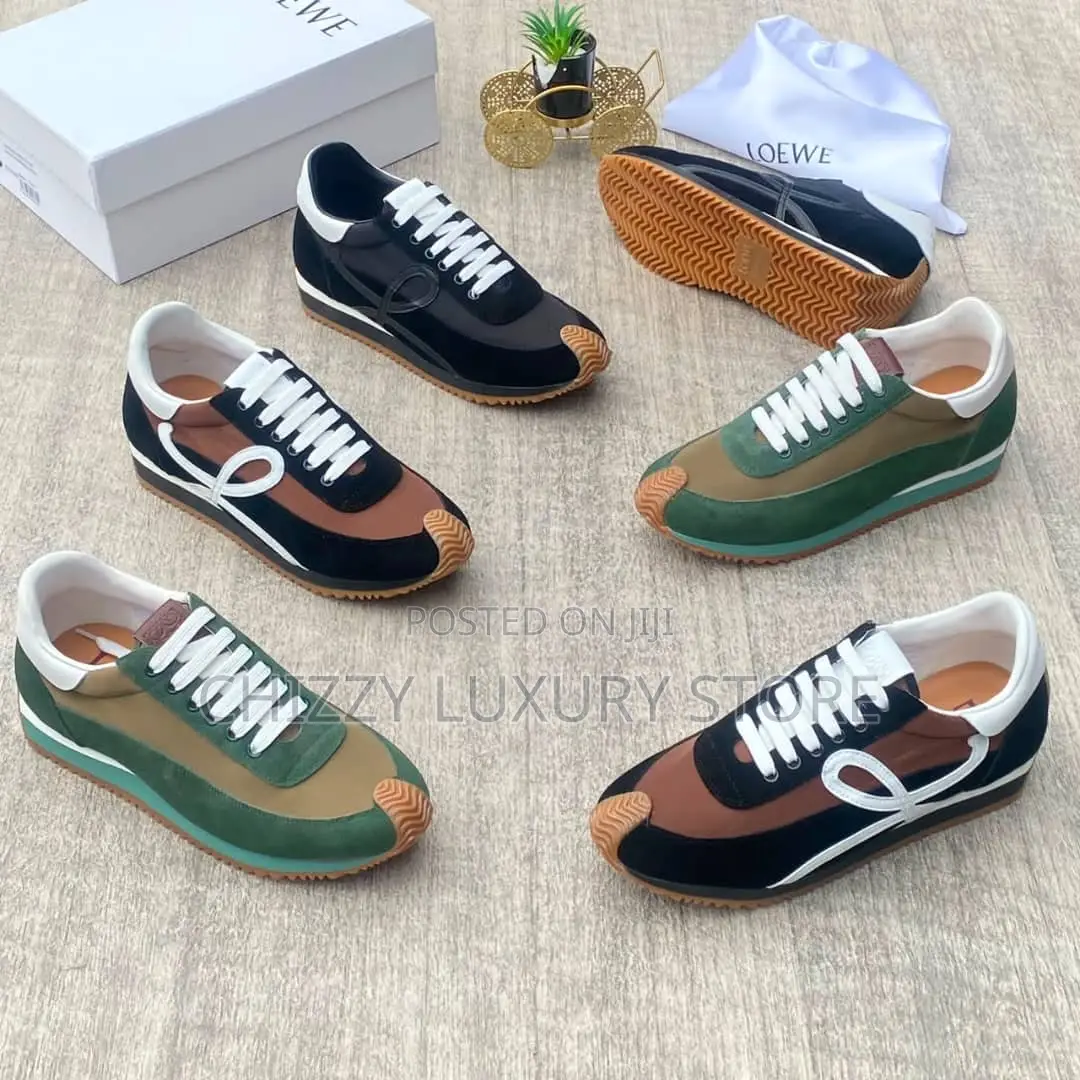 Loewe Quality Luxury Men Sneakers