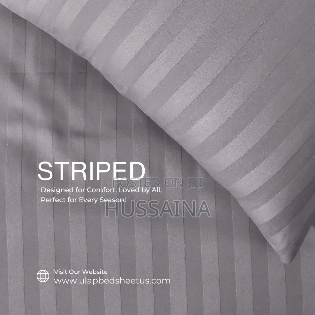 Duvet Set ,(Comes With 4padded Pillowcases, Bedsheet , Big Duvet