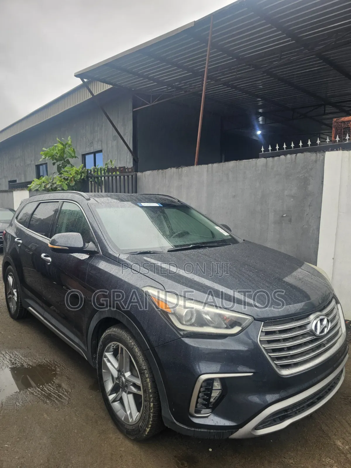 Hyundai Santa Fe Limited AWD 2016 Gray