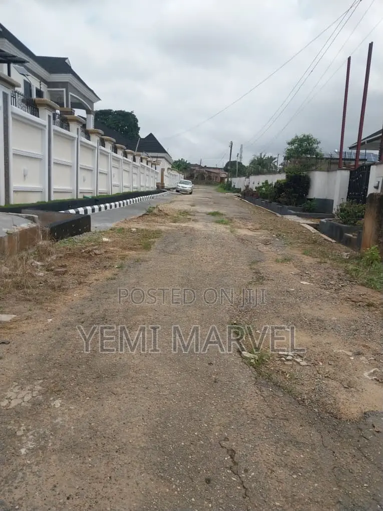 610sqm Cornerpiece Land on Tarred Road at Oba Adesida, Iyaganku GRA