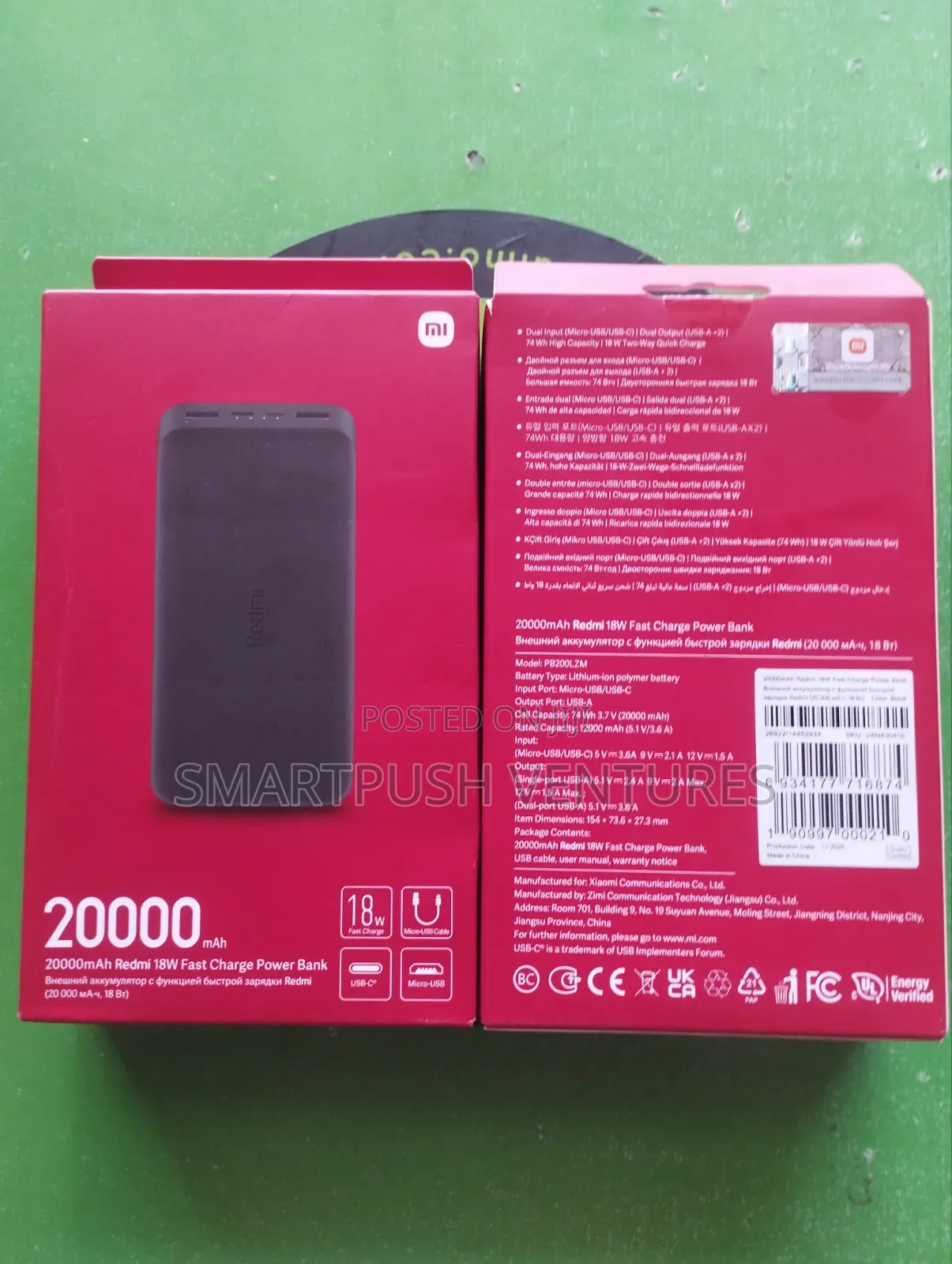 Redmi 20,000mah Power Bank