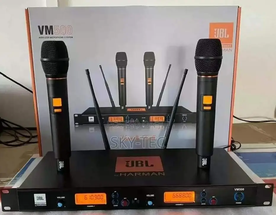 Original JBL 2handle Wireless Microphone Frequency Change Vm-500
