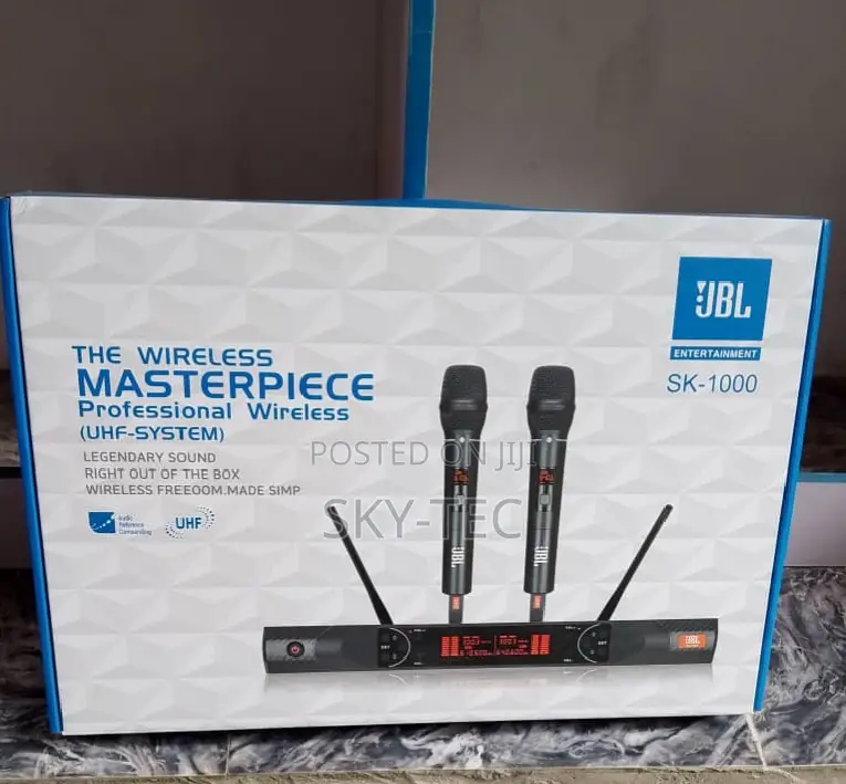 Original JBL 2handle Wireless Microphone Masterpiece Sk-1000