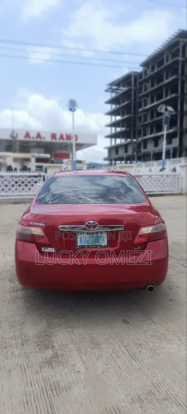 Toyota Camry LE 4dr Sedan (2.4L 4cyl 5A) 2008 Red