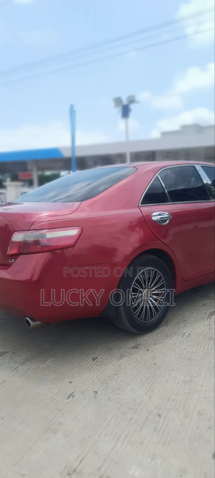 Toyota Camry LE 4dr Sedan (2.4L 4cyl 5A) 2008 Red