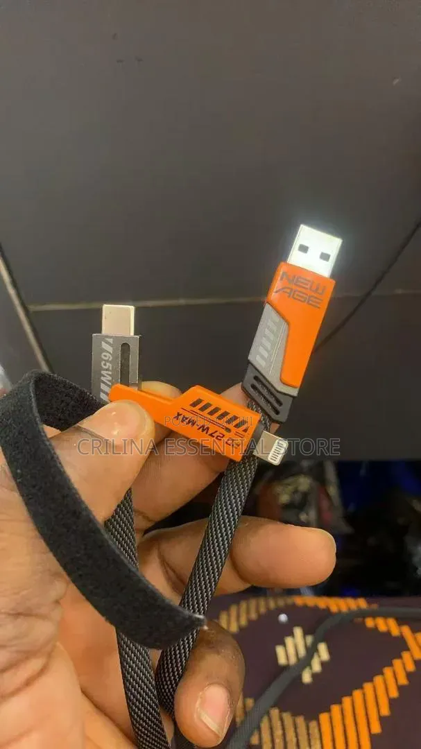 4-in-1 Very Fast Charging Cable (65W Power Delivery)