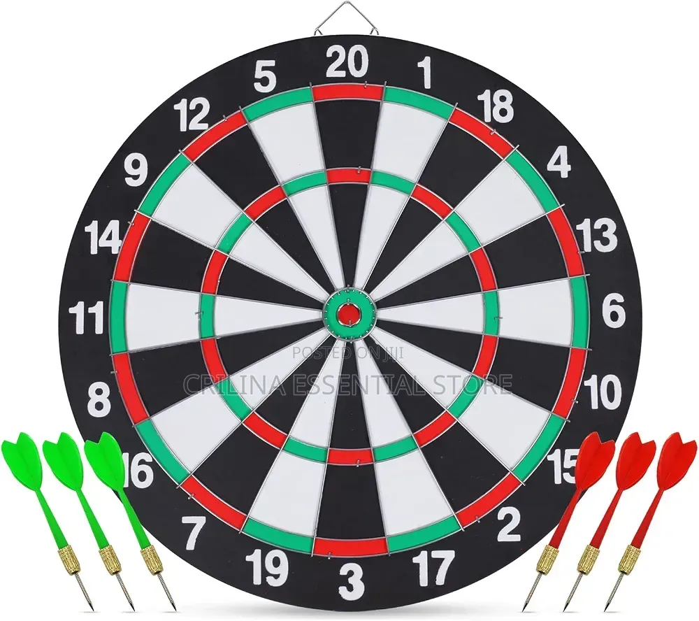 15-Inch Dart Board Set
