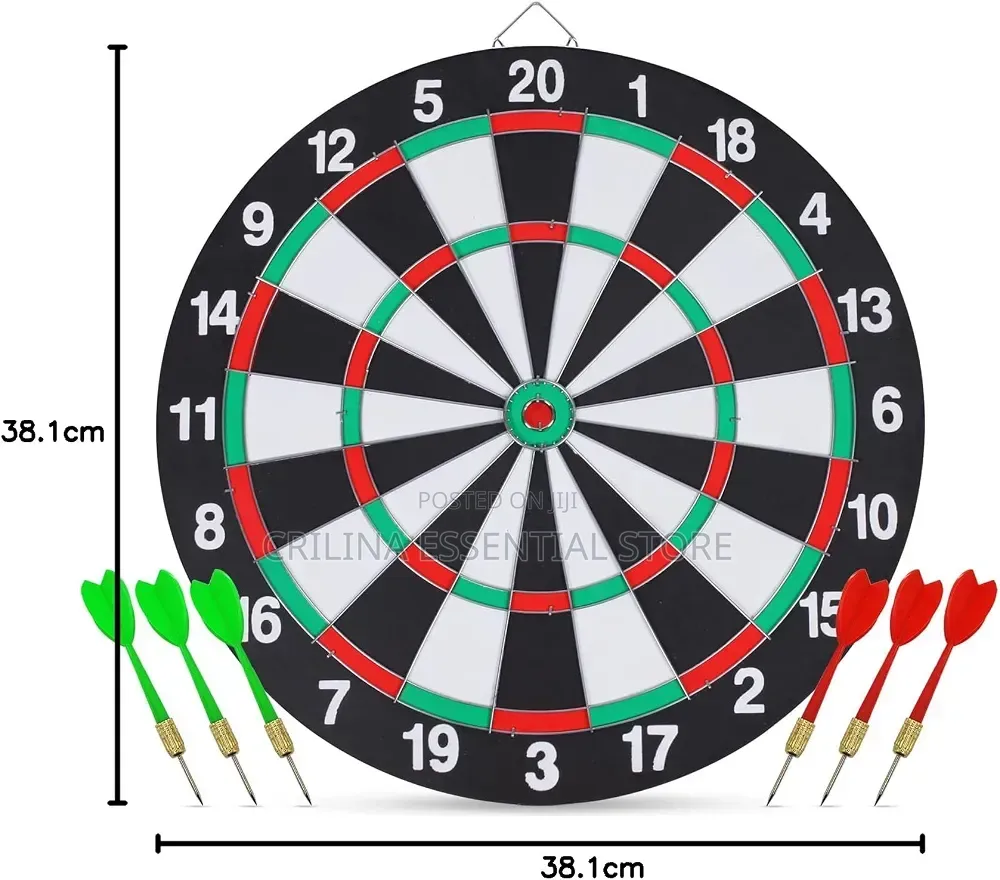 15-Inch Dart Board Set