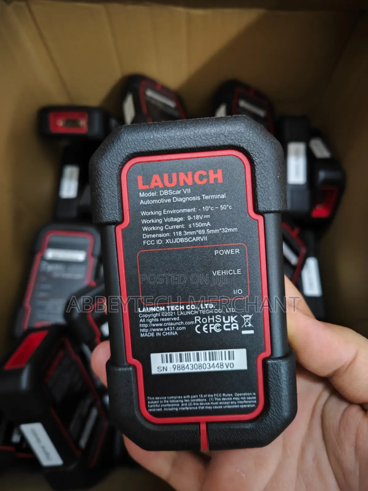 Launch DBScAR VII With DIAGZONE OBDii Car Scanner Nationwide Delivery