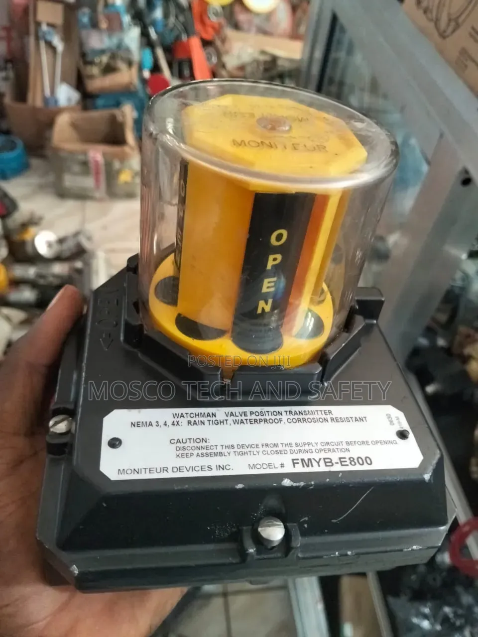 Moniteur Devices Watchman Valve Position Transmitter FMYB-E80