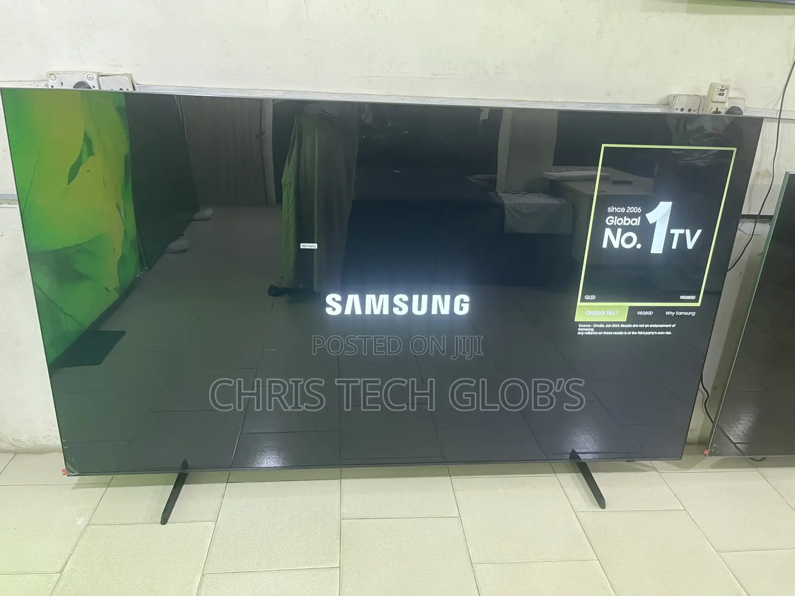 98inches Samsung Quantum Qled Smart TV Frameless Q80D Latest Model