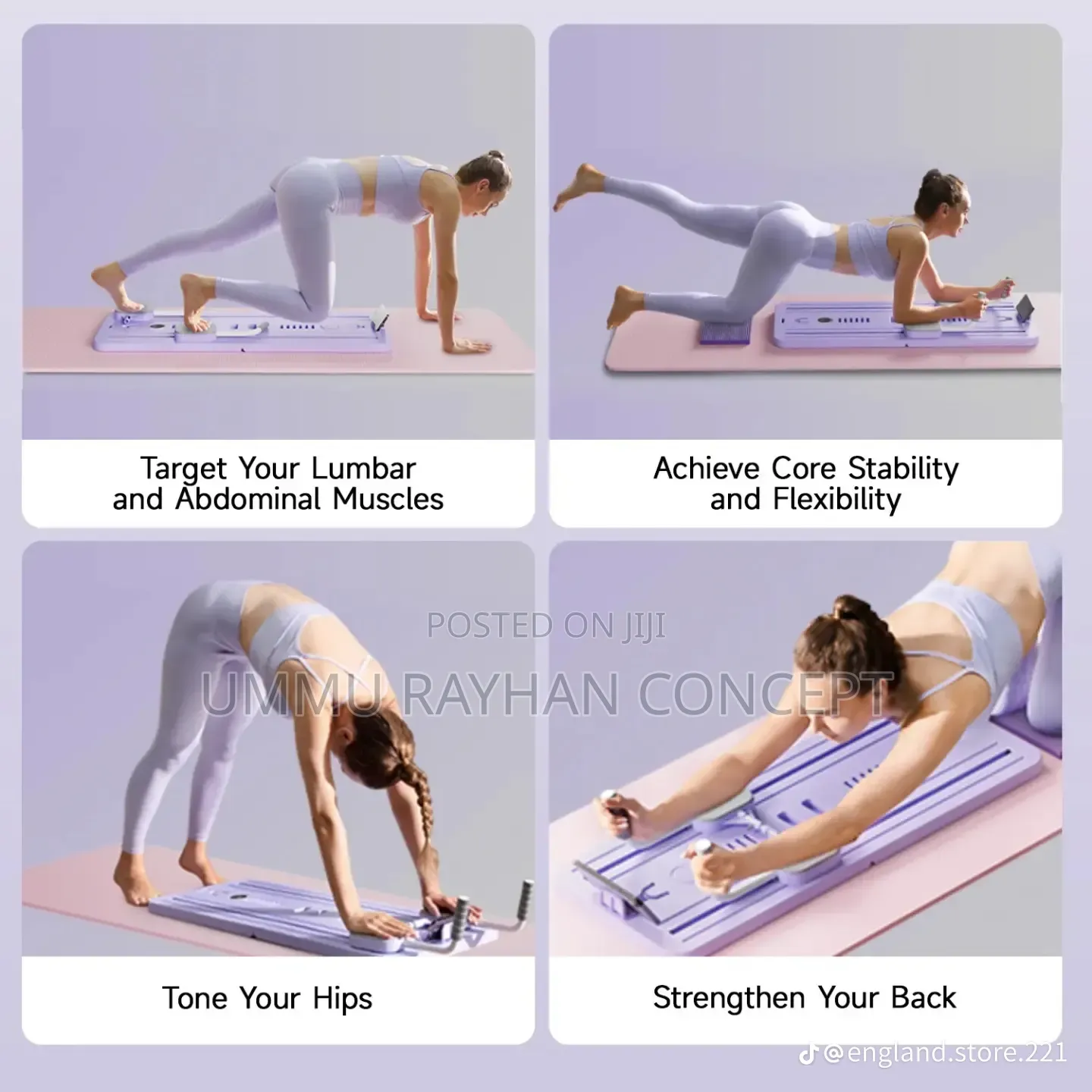 Foldable Multifunctional Exercise Board