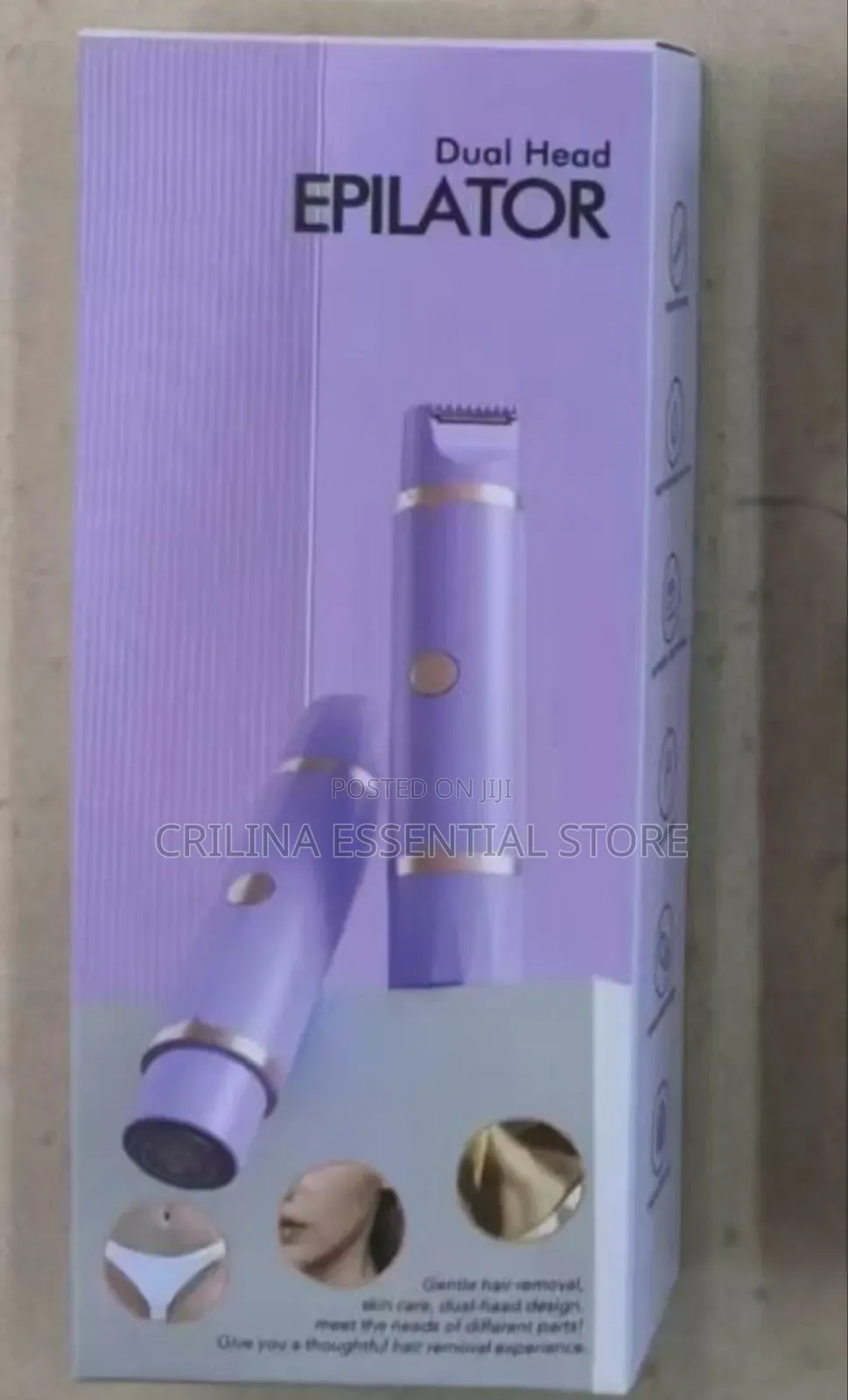 2-in-1 Hair Shaver and Epilator