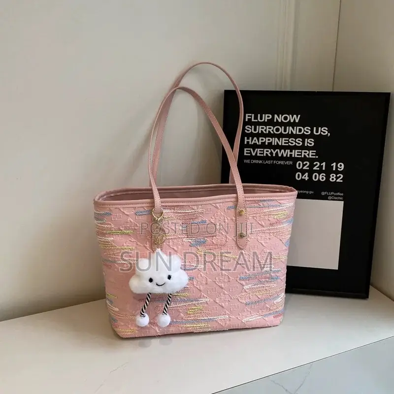 Pink Tote Bag Woman Bag Woman Gift Lady Bags