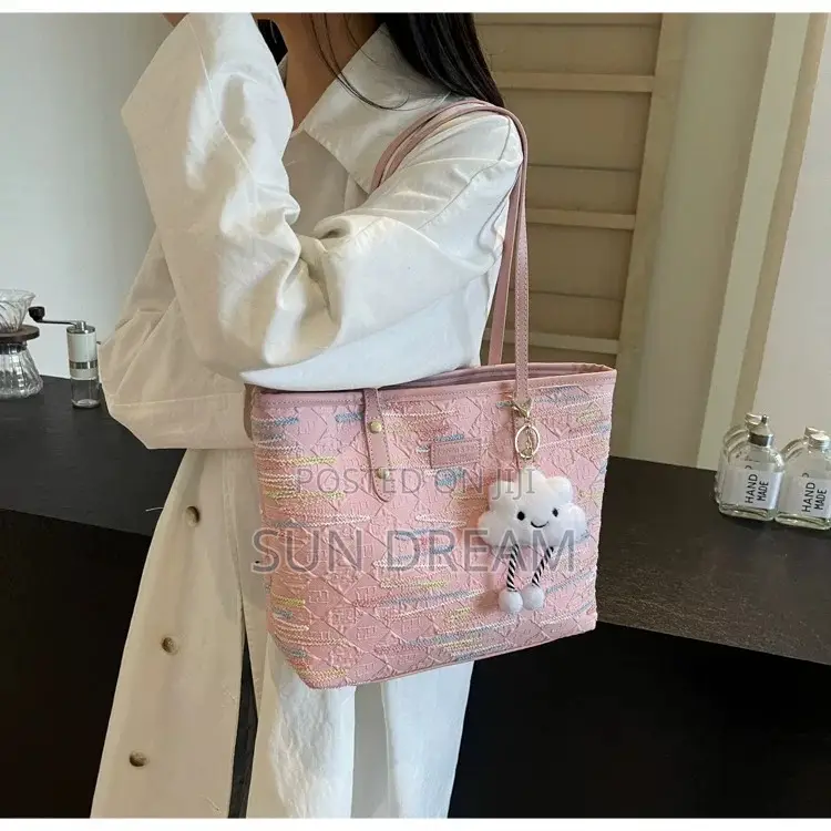 Pink Tote Bag Woman Bag Woman Gift Lady Bags