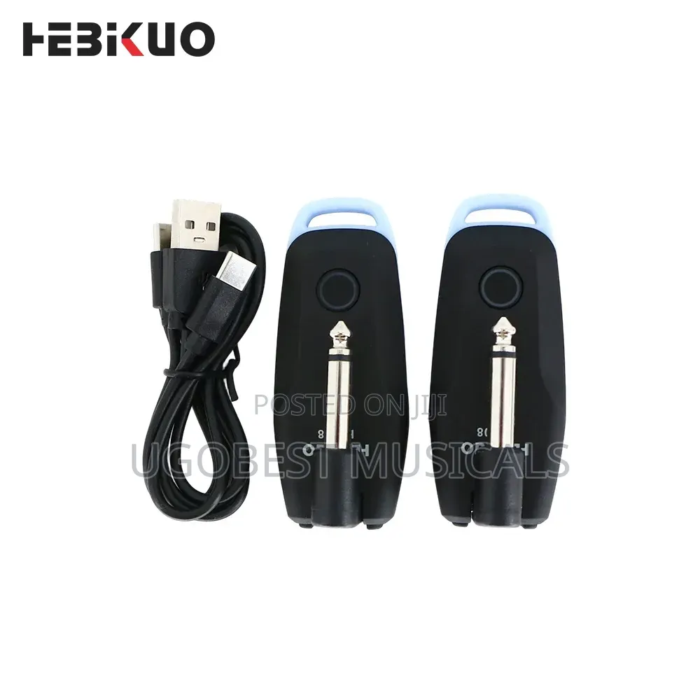 HEBIKUO HC-08 Wireless Guitar Transmitter Receiver Set