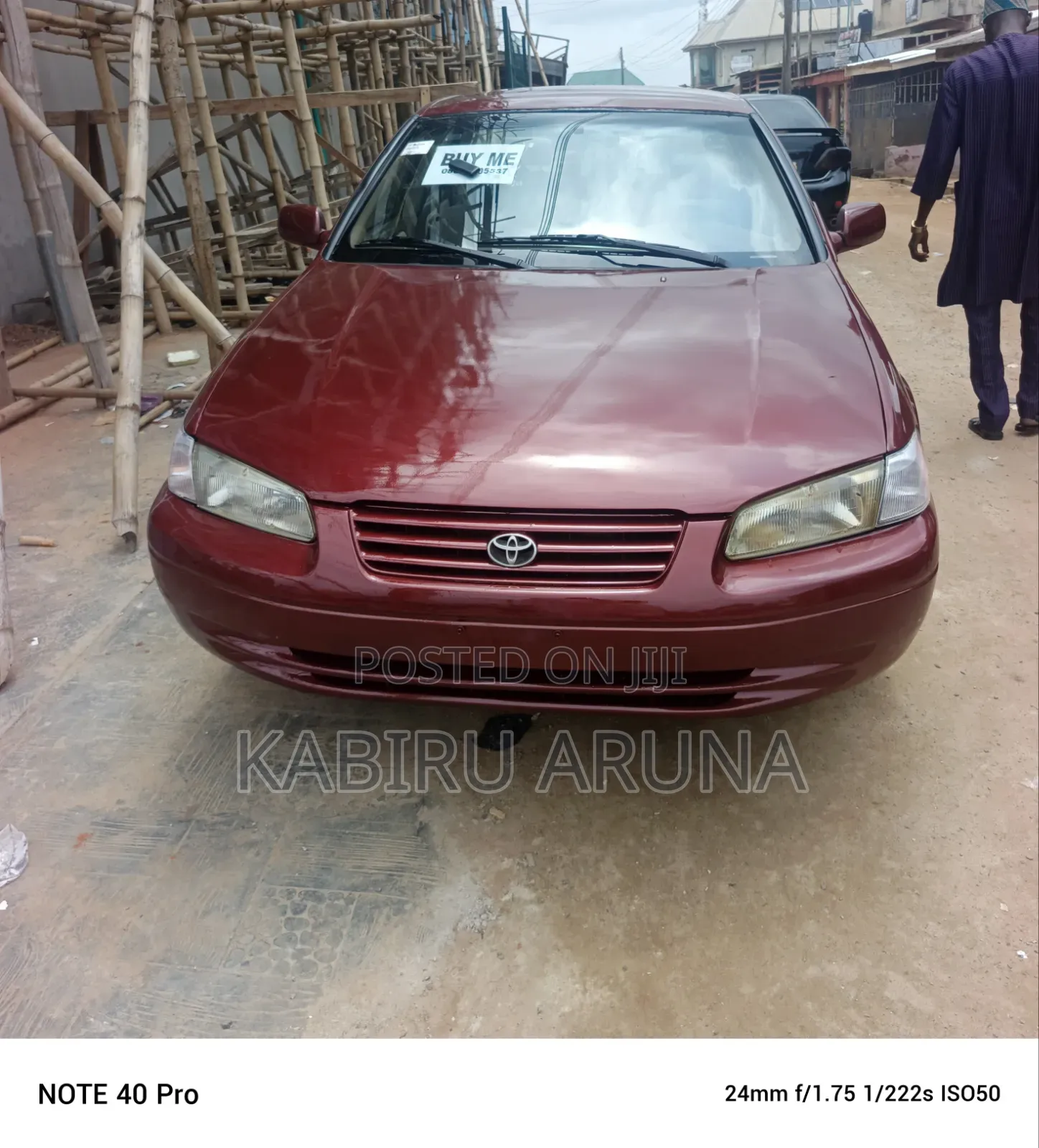 Toyota Camry Automatic 1999 Red