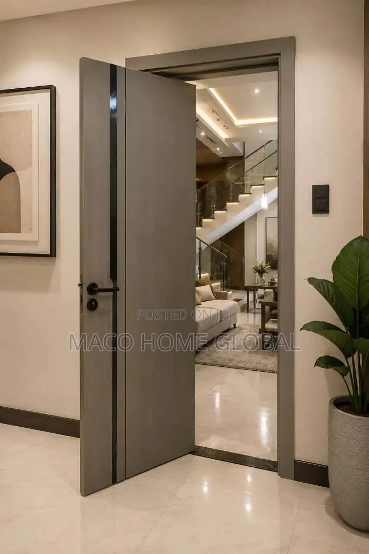 HDF Wooden Door Complete Luxury 840
