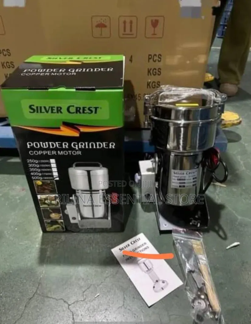 500gram Silver Crest Powder Grinder (Pure Copper Motor)
