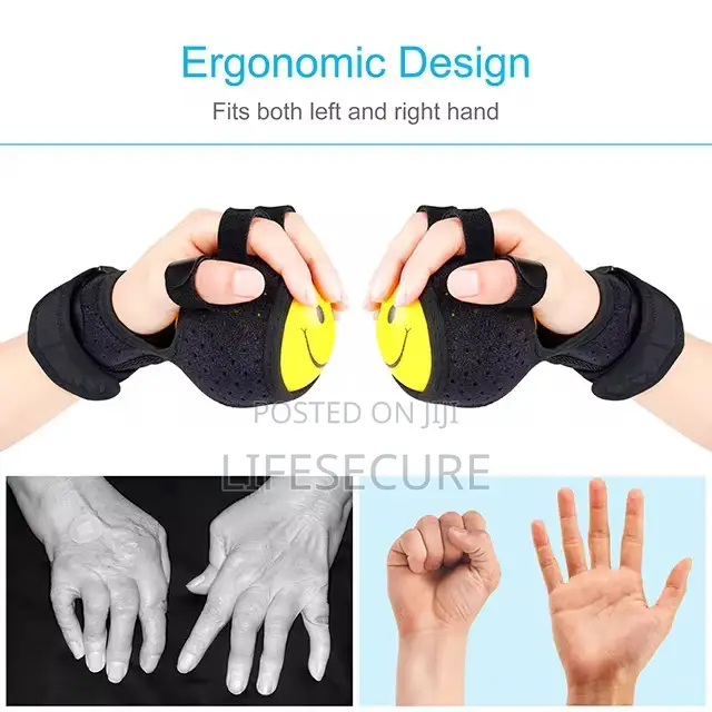 Anti-Spasticity Hand Exercise Ball Splint Finger Orthosis Corrector