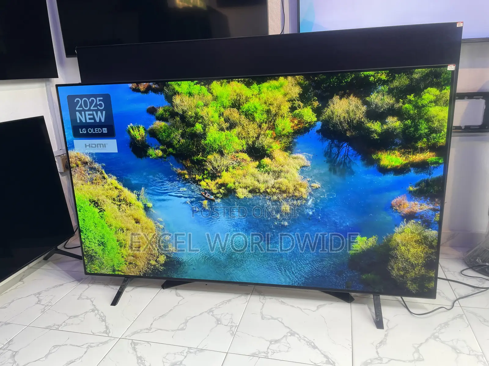 2025 Latest 65” LG OLED AI Smart TV (B Series) With Voice Control