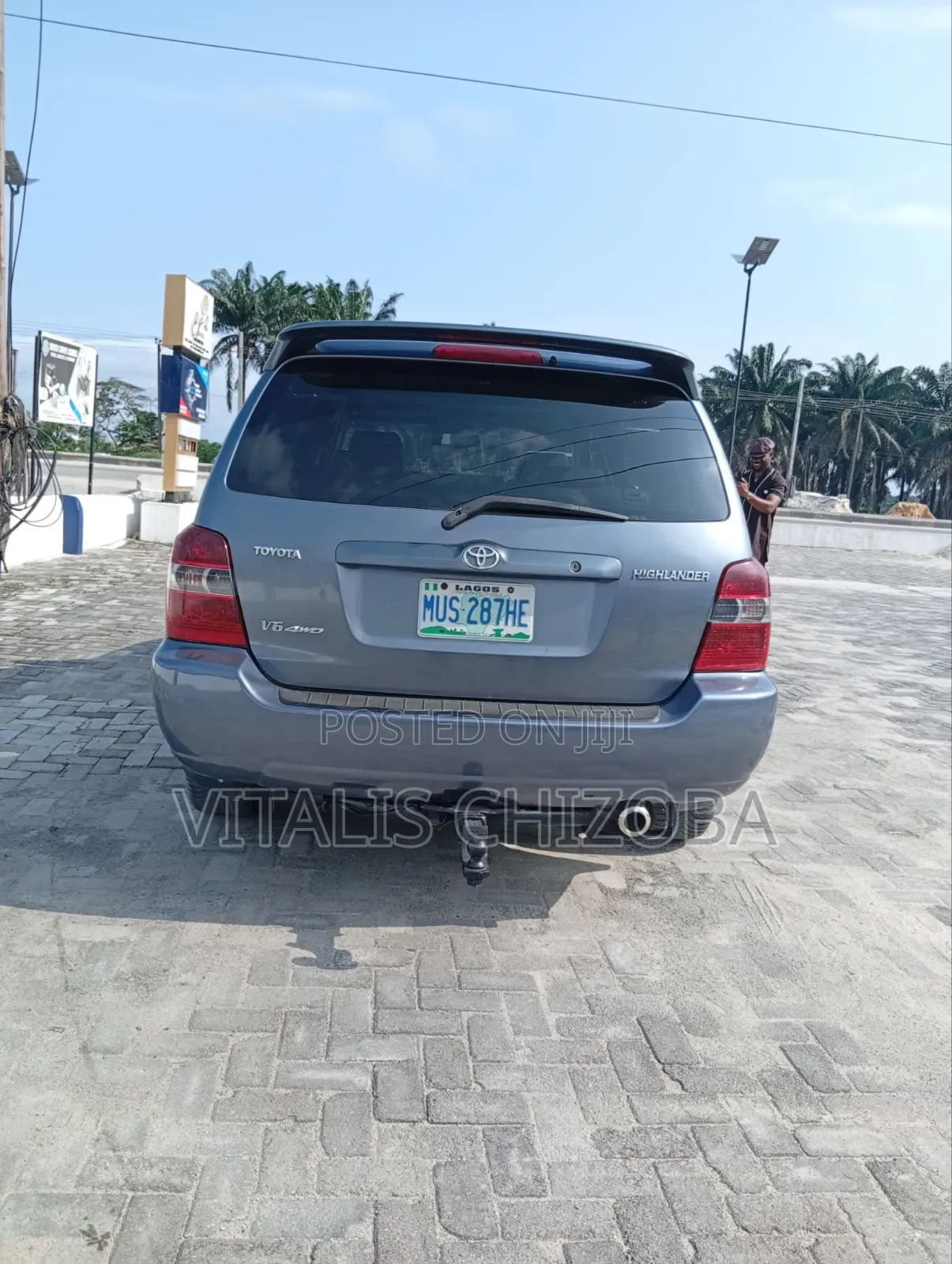 Toyota Highlander 2006 Blue