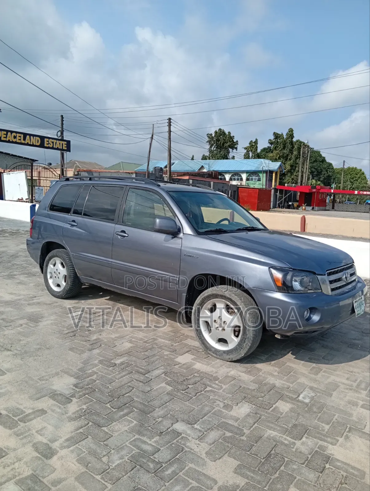 Toyota Highlander 2006 Blue