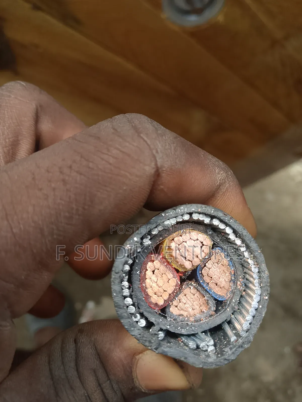 50mm 4core Armored Cable