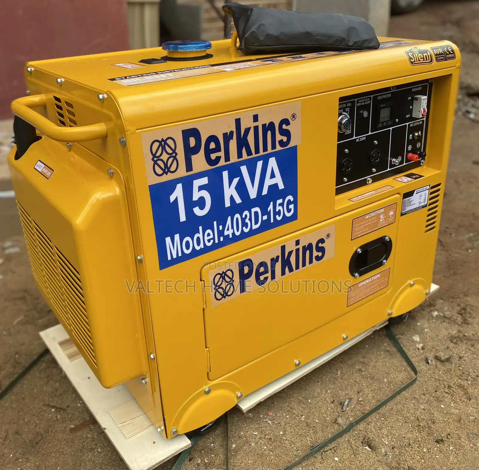 UK Standard 15KVA Perkins Soundproof Generator