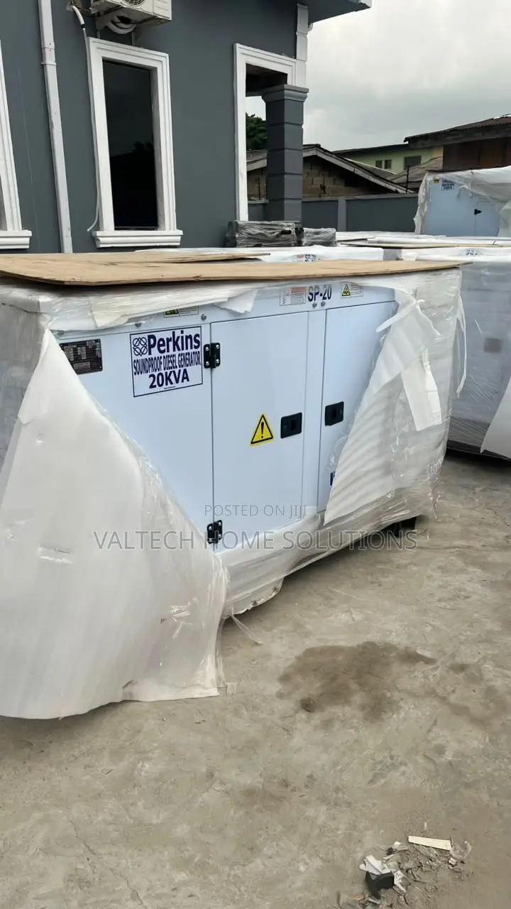 20KVA Perkins Soundproof Diesel Generator – 100% Copper Coil